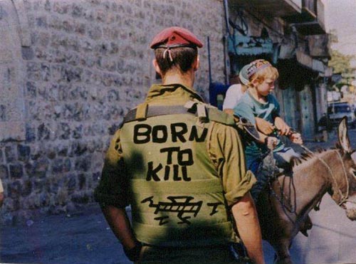 Born to Kill Israeli soldier